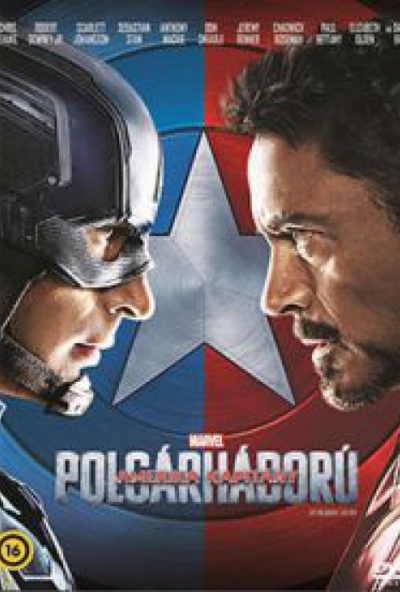 Amerika Kapitány: Polgárháború  (DVD) *Magyar kiadás - Antikvár - Kiváló állapotú*