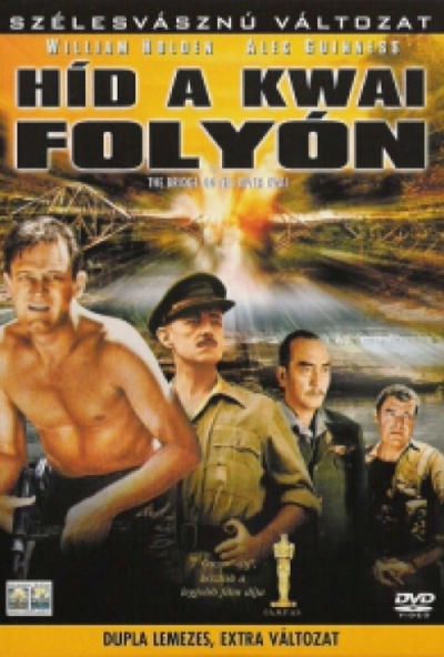Híd a Kwai folyón (DVD) *Feliratos - Alec Guinness - Antikvár - Kiváló állapotú* 