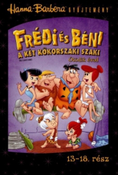 Frédi és Béni - A két kőkorszaki szaki - 5. évad (13-18. rész) (DVD) *Szinkronizált - Antikvár - Bontatlan*