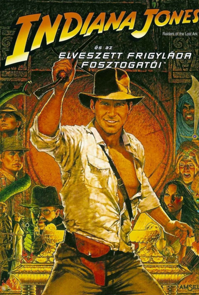 Indiana Jones és az elveszett Frigyláda fosztogatói (DVD)  *Antikvár-Kiváló állapotú*
