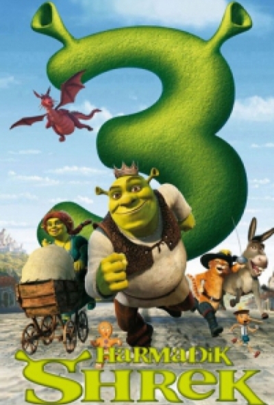Shrek 3. - Harmadik Shrek (DVD) *Antikvár - Kiváló állapotú*