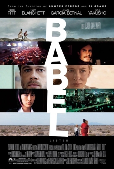 Babel (DVD) *Brad Pitt - Cate Blanchett - Antikvár - Kiváló állapotú*