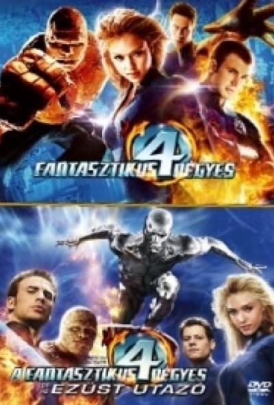 Fantasztikus négyes 1-2 *Páros* (2 DVD) *Antikvár - Kiváló állapotú*