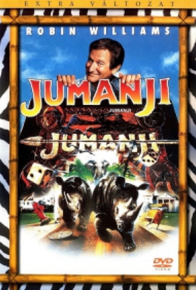 Jumanji - Extra változat (DVD) *Feliratos - Robin Williams - Antikvár - Kiváló állapotú* 