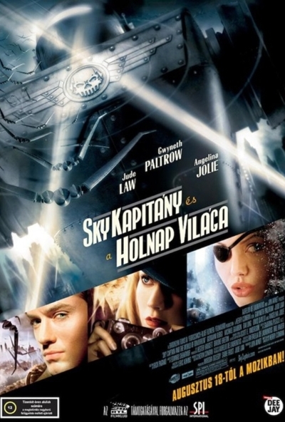 Sky kapitány és a Holnap Világa (DVD) *Jude Law - Antikvár - Kiváló állapotú*