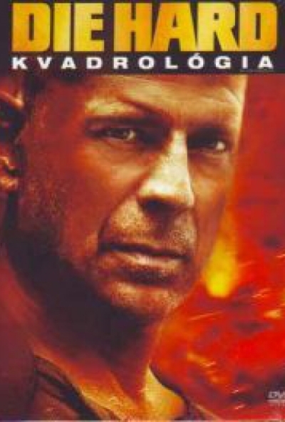 Die Hard 1-4. Gyűjtemény (4 DVD) *Szinkronizált* *Kvadrológia* *Antikvár-Kiváló állapotú*