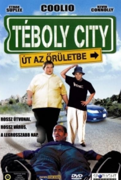 Téboly City - Út az őrületbe (DVD) *Coolio - Szinkronizált - Papírtokos - Antikvár - Kiváló állapotú*