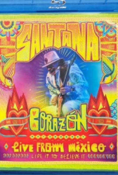 Carlos Santana - Corazón - Live from Mexico (Blu-ray) *Antikvár - Kiváló állapotú*