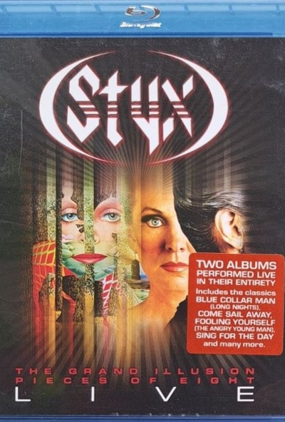 Styx - The Grand Illusion + Pieces Of Eight - Live (Blu-ray) *Antikvár - Kiváló állapotú*