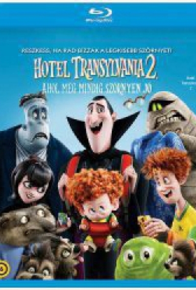 Hotel Transylvania 2. - Ahol még mindig szörnyen jó (Blu-ray) *Szinkronizált - Antikvár - Kiváló állapotú*