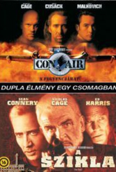 Con Air - A fegyencjárat / A szikla (2 DVD) (Twinpack) *Bontatlan - Antikvár*