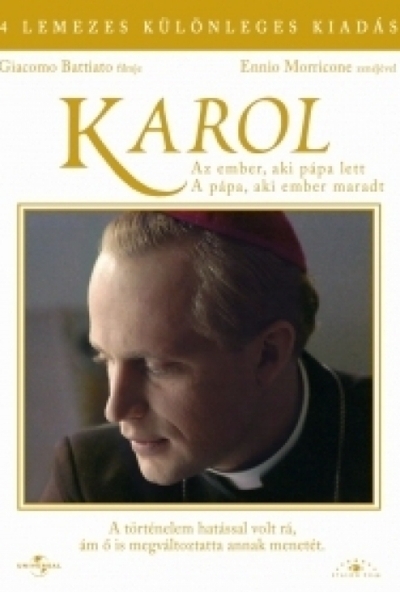 Karol 1-4.  (4 DVD)  *Az ember, aki pápa lett - A pápa, aki ember maradt* *Bontatlan - Antikvár*