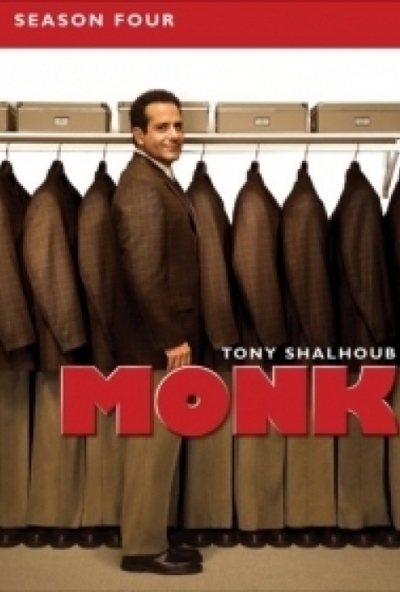 Monk - A flúgos nyomozó - 4. évad ( 4 DVD ) *Antikvár - Kiváló állapotú*