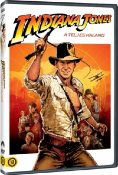 Indiana Jones 1-4. - A teljes kaland (4 DVD) *Harrison Ford - Szinkronizált*