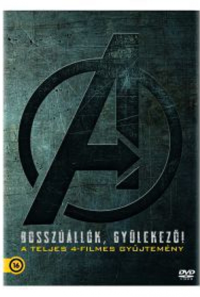Bosszúállók gyűjtemény 1-4. (4 DVD) *Díszdobozos - Antikvár  - Kiváló állapotú-Import-Magyar szinkronos*