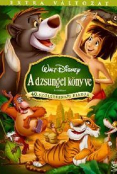 A dzsungel könyve (2 DVD) (Extra változat - Disney - 40. születésnapi kiadás - A klasszikus rajzfilm) *Antikvár-Kiváló állapotú*