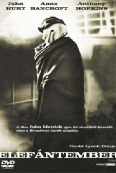Elefántember (DVD)  *David Lynch filmje  - Antikvár -  Jó állapotú*