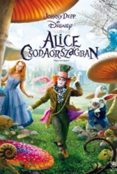 Alice Csodaországban - Tim Burton - Johnny Depp (DVD) *Magyar szinkronnal - Antikvár - Kiváló állapotú*