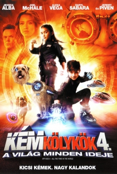 Kémkölykök 4. (DVD)  *Jessica Alba - Antikvár - Kiváló állapotú* 