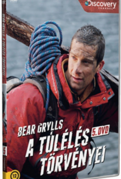 Bear Grylls - A túlélés törvényei 1-5. (5 DVD) *Gyűjtemény - Antikvár - Kiváló állapotú*
