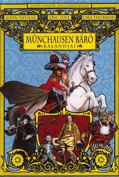 Münchausen báró kalandjai  (2 DVD) *Jubileumi kiadás* *Szinkronizált* *Antikvár - Kiváló állapotú*