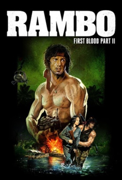 Rambo 2. (DVD) *Szinkronizált - Sylvester Stallone - Antikvár - Kiváló állapotú*