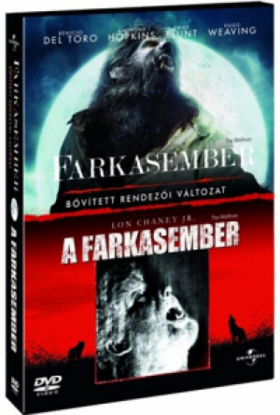 Farkasember (2010) / A farkasember (1941)  (2 DVD) *Díszdobozos - Bővített rendezői változat* * *Antikvár - Kiváló állapotú*