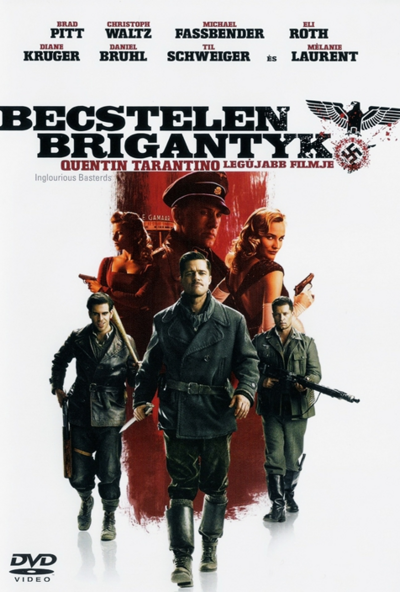 Becstelen brigantyk (DVD) *Brad Pitt - Antikvár - Kiváló állapotú*