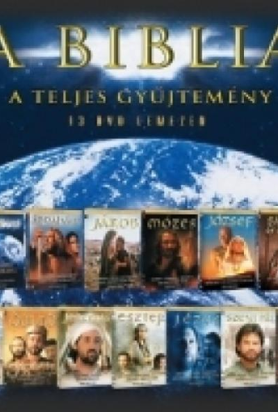 A teljes Biblia gyűjtemény (13 DVD) *Díszdobozos - Szinkronizált - Antikvár - Kiváló állapotú*
