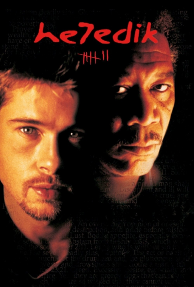 Hetedik (DVD) *Brad Pitt - Morgan Freeman - Antikvár - Kiváló állapotú* 