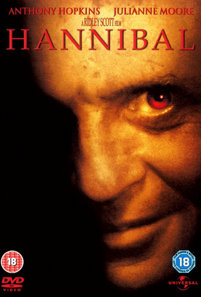Hannibal (DVD) *Ridley Scott - Anthony Hopkins*  *Szinkronizált - Antikvár - Kiváló állapotú*
