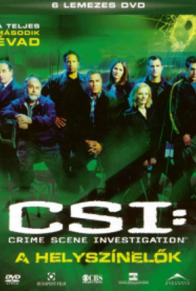 CSI: A helyszínelők - A teljes második évad (6 DVD) *Díszdobozos - Antikvár - Kiváló állapotú* 