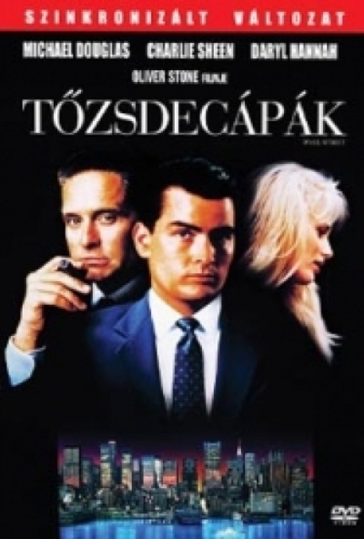 Tőzsdecápák (DVD) *Oliver Stone filmje - Michael Douglas - Charlie Sheen* *Antikvár - Kiváló állapotú*