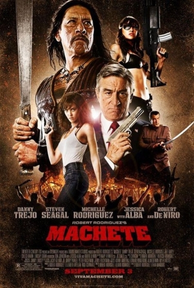 Machete (DVD) *Robert Rodriguez - Danny Trejo* *Antikvár - Kiváló állapotú* 
