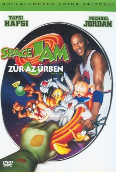 Space Jam: Zűr Az Űrben (2 DVD)  *Szinkronizált - Michael Jordan - Animáció - Antikvár - Kiváló állapotú* 