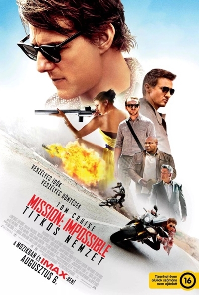 Mission Impossible 5. - Titkos nemzet (DVD) *Magyar szinkronnal - Import*