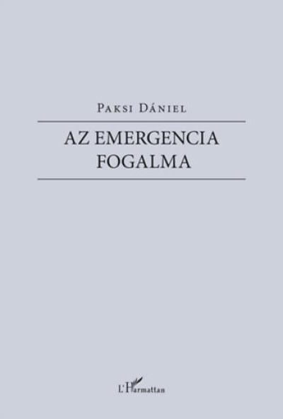Az emergencia fogalma
