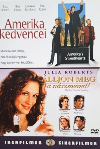 Amerika kedvencei / Álljon meg a nászmenet! (2 DVD) *Julia Roberts - Antikvár - Kiváló állapotú*