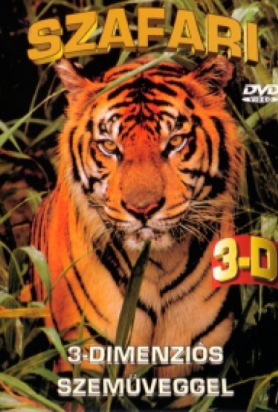 Szafari 3D *3D szemüveggel* (DVD) *Szinkronizált - Antikvár - Kiváló állapotú*