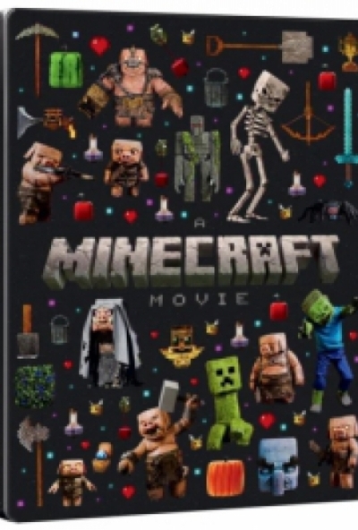 Egy Minecraft film *Steelbook - Gyűjtői kiadás* (4K UHD Blu-ray + BD) *Import - Angol hangot és Angol feliratot tartalmaz*